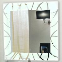 Зеркало Relisan Viva 770х770 Гл000024349 с подсветкой с сенсорным выключателем — фото 1, Зеркала в ванную комнату