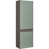 Шкаф пенал Aquaton Форест 40 1A278603FR9C0 Дуб рошелье Сумеречный голубой — фото 1, Пеналы для ванной комнаты