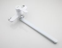 Товар: Смеситель для ванны Frap H41 F2241 универсальный Белый Хром - фото 4 Смеситель для ванны Frap H41 F2241 универсальный Белый Хром — фото 4, Смесители