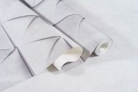 Обои Артекс Нокс 10817-04 Винил на флизелине (1,06*10,05) Серый, Геометрия — фото 4, Обои для стен