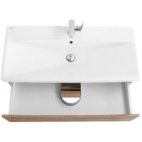 Тумба под раковину BelBagno Marino-Cer 100 MARINO-CER-1000-2C-SO-WO-P подвесная Rovere Bianco — фото 8, Тумбы под раковину