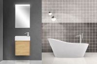 Товар: Тумба под раковину BelBagno Kraft Mini 50 R KRAFT MINI-500/260-1A-SO-RNN-R подвесная Rovere Nebrasca Nature - фото 5 Тумба под раковину BelBagno Kraft Mini 50 R KRAFT MINI-500/260-1A-SO-RNN-R подвесная Rovere Nebrasca Nature — фото 5, Тумбы под раковину