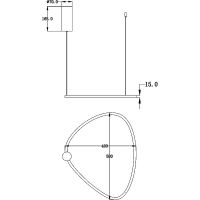 Товар: Подвесной светильник Maytoni Modern Glint MOD072PL-L28BS3K Латунь - фото 7 Подвесной светильник Maytoni Modern Glint MOD072PL-L28BS3K Латунь — фото 7, Подвесные светильники