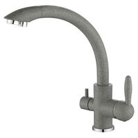 Смеситель для кухни Paulmark Essen Es213001-310 Серый — фото 1, Смесители для кухни