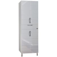 Шкаф пенал СанТа Родос 60 Белый — фото 1, Пеналы для ванной комнаты