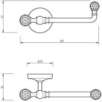 Товар: Держатель туалетной бумаги Migliore Amerida 16595 Золото с кристаллами Swarovski - фото 5 Держатель туалетной бумаги Migliore Amerida 16595 Золото с кристаллами Swarovski — фото 5, Держатели туалетной бумаги