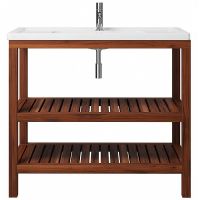 Тумба под раковину Creto Provence 105 9-1118W Wood — фото 1, Тумбы под раковину