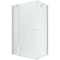 Душевой уголок New Trendy New Soleo Chrome 120х120 K-0660 профиль Хром стекло прозрачное — фото 1, Квадратные душевые уголки