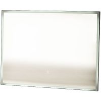 Зеркало Sintesi Armadio 80 SIN-SPEC-ARMADIO-black-80 с подсветкой Черное с сенсорным выключателем — фото 3, Зеркала в ванную комнату