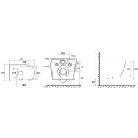 Товар: Унитаз Tece Spring R 9700998 подвесной с сиденьем Микролифт - фото 6 Унитаз Tece Spring R 9700998 подвесной с сиденьем Микролифт — фото 6, Унитазы