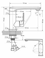 Товар: Смеситель для раковины Viko Хром арт-V-7312 - фото 13 Смеситель для раковины Viko Хром арт-V-7312 — фото 13, Смесители для раковины