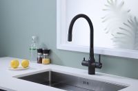 Товар: Смеситель для кухни Paulmark Salix Sa213419-401 Антрацит - фото 3 Смеситель для кухни Paulmark Salix Sa213419-401 Антрацит — фото 3, Смесители для кухни