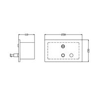 Товар: Диспенсер для жидкого мыла Nofer 03202.S встраиваемый Матовая нержавеющая сталь - фото 3 Диспенсер для жидкого мыла Nofer 03202.S встраиваемый Матовая нержавеющая сталь — фото 3, Диспенсеры для жидкого мыла