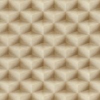 Обои Emiliana Parati Tekko New 20017T Винил на флизелине (1,06*10,05) Бежевый/Бронзовый, Геометрия — фото 1, Обои для стен