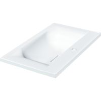 Раковина Paola Elegante 75 Белая глянцевая — фото 4, Раковины