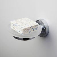 Мыльница WasserKRAFT Isen K-4029 Хром — фото 2, Мыльницы