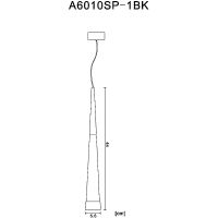 Товар: Подвесной светильник Artelamp Sabik A6010SP-1BK Черный - фото 5 Подвесной светильник Artelamp Sabik A6010SP-1BK Черный — фото 5, Подвесные светильники