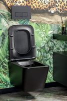 Клавиша смыва Boheme 669-B Черная матовая — фото 3, Комплектующие для душевого оборудования