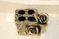 Держатель для зубных щеток Art&Max Rose AM-B-0091B-Do Золото — фото 2, Аксессуары для ванной