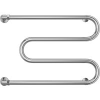 Водяной полотенцесушитель Terminus М-образный (1) 500х700 4620768881176 Хром, боковое подключение, G 1" НР — фото 2, Водяные полотенцесушители