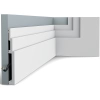 Плинтус Orac Decor SX181 2000x200x22 мм — фото 1, Плинтуса напольные