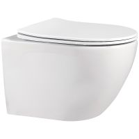 Комплект унитаза с инсталляцией Abber Bequem AC1100-AC0105-AC0120 с сиденьем Микролифт и клавишей смыва Хром — фото 2, Комплекты унитаз + инсталляция