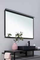 Товар: Зеркало Allen Brau Priority 100 1.31017.BB с подсветкой Черный браш - фото 10 Зеркало Allen Brau Priority 100 1.31017.BB с подсветкой Черный браш — фото 10, Мебель для ванной