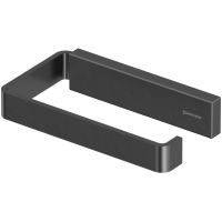 Держатель туалетной бумаги Whitecross Cubo gunmetal CU2460GM Оружейная сталь — фото 1, Держатели туалетной бумаги