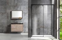 Товар: Душевая дверь Vincea Lugano 130 VDS-1L130CLB-1 профиль Черный стекло прозрачное - фото 3 Душевая дверь Vincea Lugano 130 VDS-1L130CLB-1 профиль Черный стекло прозрачное — фото 3, Душевые двери в нишу