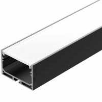 Товар: Профиль алюминиевый Arlight 036254 накладной Черный - фото 1 Профиль алюминиевый Arlight 036254 накладной Черный — фото 1, Профили для светодиодных лент