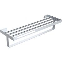 Полка для полотенец Boheme Q 10947-CR Хром — фото 1, Полки для полотенец