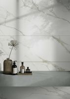 Керамогранит Vitra Silk Marble Калакатта Оро Матовый R9 Ректификат K951682R0001VTER 60х120 см — фото 3, Керамогранит