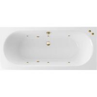 Акриловая ванна Excellent Oceana 170x75 WAEX.OCE17.SOFT.BR с гидромассажем — фото 1, Ванны