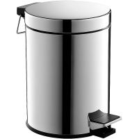 Ведро для мусора Haiba HB702 Хром — фото 1, Мусорные ведра