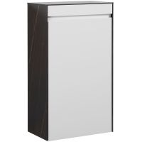 Подвесной шкаф Black&White Universe U907 50 907.SC-1 White matt Lauren gold — фото 1, Мебель для ванной