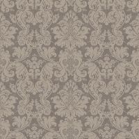 Обои Milassa Classic Estate EST1 012 Флизелин (1*10,05) Коричневый, Дамаск — фото 1, Обои для стен