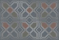 Фреска Ortograf Forma 32630 Фактура флок FLK Флизелин (4*2,7) Серый/Коричневый, Геометрия/Абстракция — фото 2, Фрески