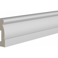 Плинтус Ultrawood Base 020 2440x60x15 мм — фото 1, Плинтуса напольные