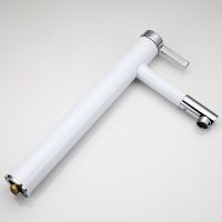 Смеситель для раковины Frap H52 F1052-15 Белый Хром — фото 2, Смесители