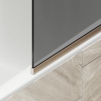 Товар: Шторка на ванну Maybah Glass MGV-134-2у 440x1400 в узком профиле Бронза стекло графитовое - фото 6 Шторка на ванну Maybah Glass MGV-134-2у 440x1400 в узком профиле Бронза стекло графитовое — фото 6, Неподвижные шторки для ванной