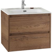 Тумба под раковину BelBagno KRAFT 39-700/390-2C-SO-RT подвесная Rovere Tabacco — фото 1, Тумбы под раковину