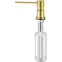 Дозатор для моющего средства Paulmark Kraft D003-BR Бронза — фото 1, Дозаторы для кухонных моек