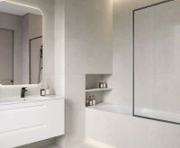 Керамогранит Ceradim Stone Divine Grey серый матовый 60х60 см — фото 10, Керамогранит