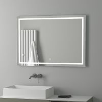 Зеркало Evoform Ledline 70x100 с подсветкой 29.5 W - сенсорный выключатель арт-BY 2437 — фото 2, Зеркала в ванную комнату