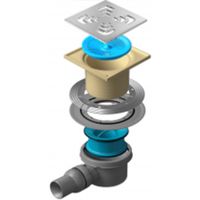 Душевой трап Pestan Confluo Standard 13000005 с решеткой — фото 1, Трапы для душа