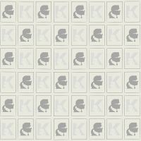 Обои AS Creation Karl Lagerfeld 37842-2 Винил на флизелине (0,53*10,05) Белый/Серый, Люди/Буквы — фото 1, Обои для стен