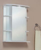 Зеркальный шкаф Onika Глория 60.01 L 206007 с подсветкой Белый — фото 2, Зеркальные шкафы в ванную