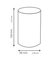 Стакан для зубных щеток Ridder Disco 2103108 Коричневый — фото 2, Стаканы для зубных щеток