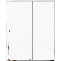 Душевая дверь Allen Brau Fantasy 160 3.11010.00 профиль Хром стекло прозрачное — фото 2, Душевые двери в нишу