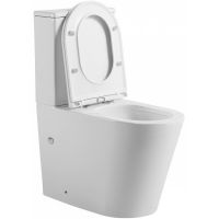 Товар: Унитаз компакт beWash Aldo BKBWT401670 Белый матовый с бачком и сиденьем Микролифт - фото 2 Унитаз компакт beWash Aldo BKBWT401670 Белый матовый с бачком и сиденьем Микролифт — фото 2, Унитазы